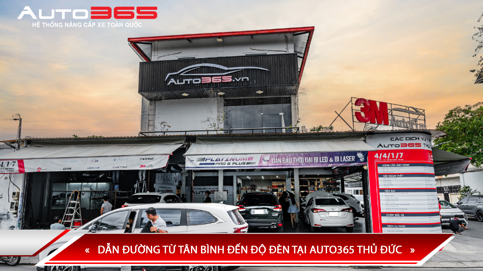 độ đèn Auto365 Thủ Đức